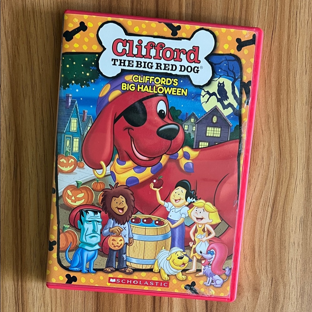 RETRO DVD Clifford the Big Red Dog: Clifford's Big Halloween 2006 Y2K !!UNTESTED